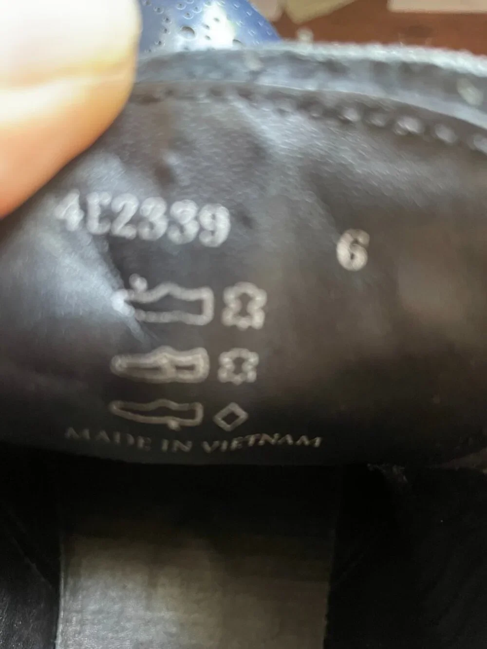 Men's Navy Blue Prada Derby Shoes